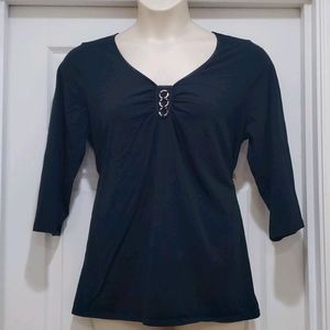 Venezia (LB Brand) Black Top Sz 14/16